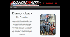 Desktop Screenshot of diamondbackfireprotection.com