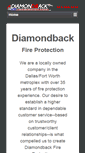 Mobile Screenshot of diamondbackfireprotection.com